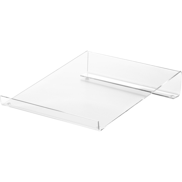 Business Source Large Acrylic Calculator Stand, Clear 28951
